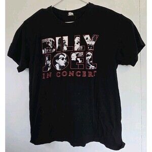 Billy Joel T Shirt Mens XL Black July 18 2018 100th Performance MSG NYC Band